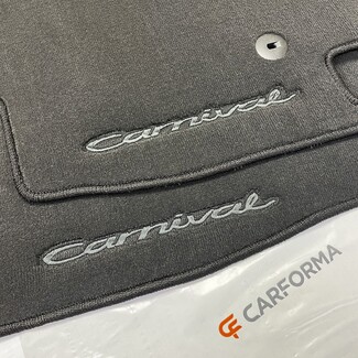 EVA коврики на KIA Carnival III 7 мест 2014 - 2021 в Рязани