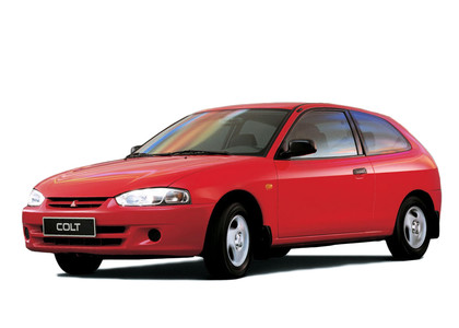 Ворсовые коврики на Mitsubishi Colt V 1996 - 2003 в Рязани