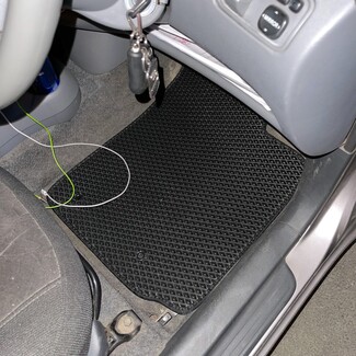 Ворсовые коврики на Toyota Vitz I 1998 - 2005 в Рязани
