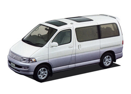 EVA коврики на Toyota Hiace Regius (xH10) 1997 - 2002 в Рязани