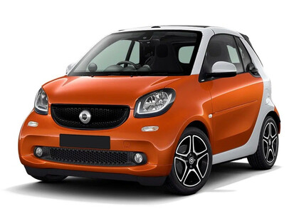 Ворсовые коврики на Smart Fortwo (C453) 2014 - 2025 в Рязани