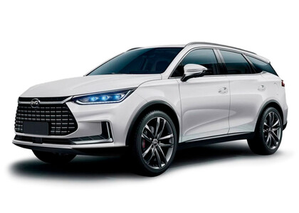 Ворсовые коврики на BYD Tang EV 2018 - 2025 в Рязани