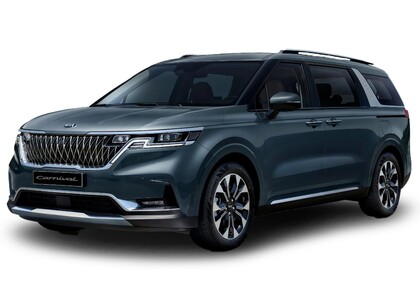 Ворсовые коврики на KIA Carnival IV 7 мест с оттоманками 2020 - 2025 в Рязани