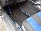 Ворсовые коврики на Subaru Impreza II 2000 - 2007 в Рязани