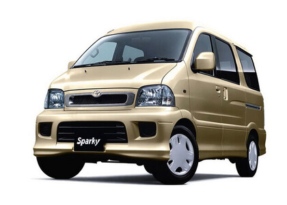 Коврики на Toyota Sparky 2000 - 2003 в Рязани