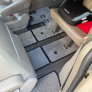 EVA коврики на KIA Carnival III 7 мест 2014 - 2021 в Рязани