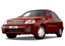 Ворсовые коврики на Chevrolet Lanos 2002 - 2009 в Рязани