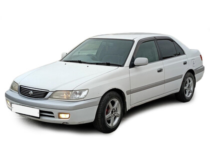 Ворсовые коврики на Toyota Corona Premio (T21) 1996 - 2001 в Рязани
