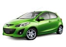 Ворсовые коврики на Mazda 2 2007 - 2015 в Рязани