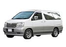 Ворсовые коврики на Nissan Elgrand (E50) 1997 - 2002 в Рязани