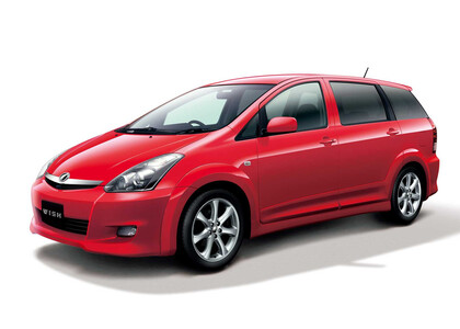 Ворсовые коврики на Toyota Wish I 2003 - 2009 в Рязани