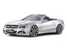 Ворсовые коврики на Mercedes SL (R230) 2001 - 2011 в Рязани