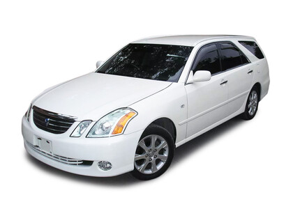 Ворсовые коврики на Toyota Mark II Wagon Blit 2002 - 2007 в Рязани