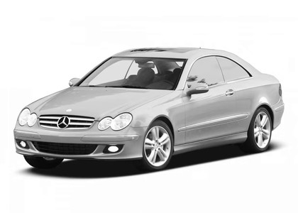 Коврики на Mercedes CLK (C209) 2002 - 2009 в Рязани