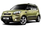 Ворсовые коврики на KIA Soul I 2009 - 2013 в Рязани