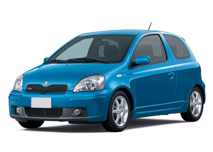 Ворсовые коврики на Toyota Vitz I 1998 - 2005 в Рязани
