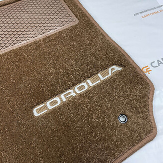 Ворсовые коврики на Toyota Corolla (E9) 1987 - 1993 в Рязани Ворсовые коврики на Toyota Corolla (E9) 1987 - 1993 в Рязани