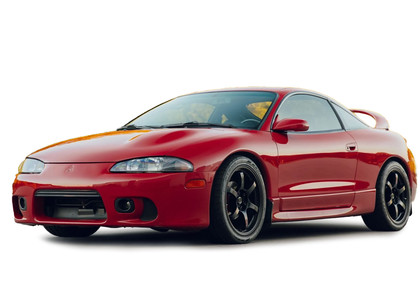 Ворсовые коврики на Mitsubishi Eclipse II 1994 - 1999 в Рязани