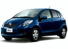 Ворсовые коврики на Toyota Vitz II 2005 - 2010 в Рязани