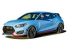 Ворсовые коврики на Hyundai Veloster II 2018 - 2025 в Рязани