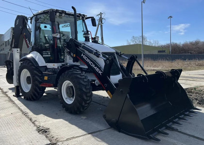 Коврики на Спецтехника Экскаватор-погрузчик Hidromek HMK 102B Alpha K4 2022 - 2025 в Рязани