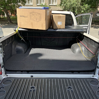Ворсовые коврики на Toyota Hilux VII 2008&nbsp;-&nbsp;2015 в Рязани