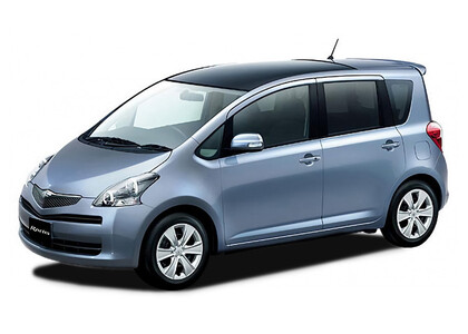 Ворсовые коврики на Toyota Ractis I 2005 - 2010 в Рязани