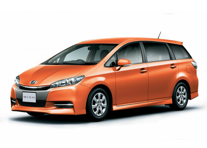 Ворсовые коврики на Toyota Wish II 2009 - 2017 в Рязани