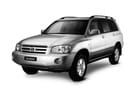 Ворсовые коврики на Toyota Kluger V 2000 - 2007 в Рязани